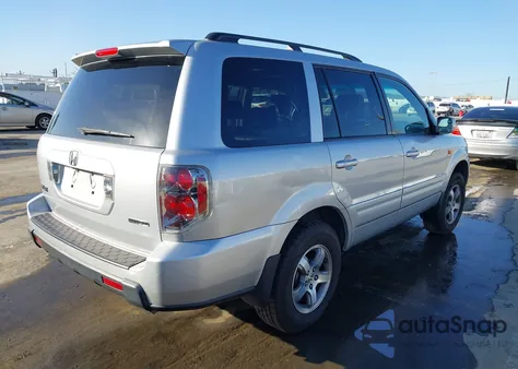 2006 Honda Pilot Ex-L из США, поврежденный, VIN 2HKYF18626H556905